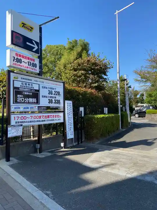 松陰神社の周辺
