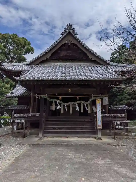 曽許乃御立神社の本殿・本堂