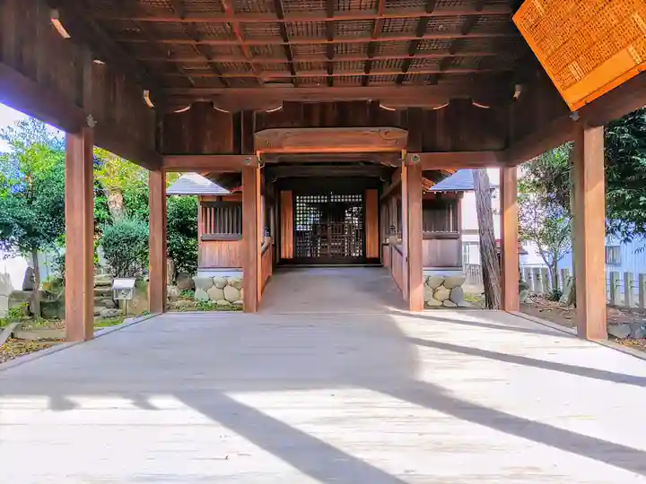 津島社の本殿・本堂