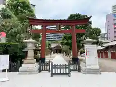 蒲田八幡神社の鳥居