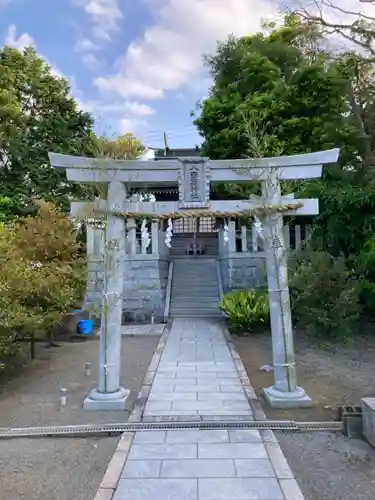 石屋神社の鳥居