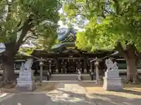 穴八幡宮の本殿・本堂