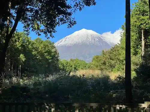 山宮浅間神社の景色