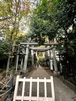 小平神明宮の鳥居