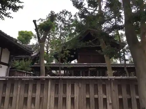 鴨高田神社の本殿