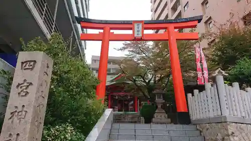 四宮神社の鳥居