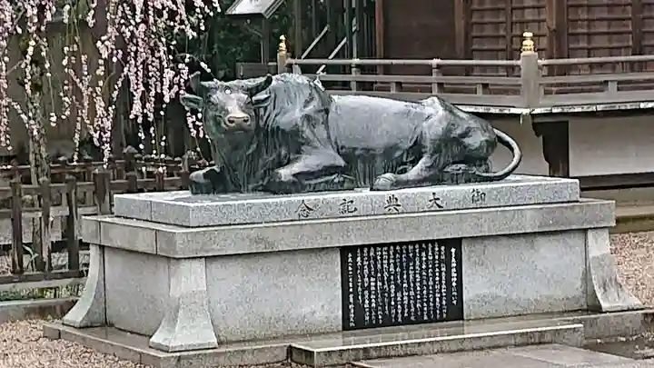 布多天神社の狛犬