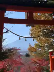 新倉富士浅間神社の景色