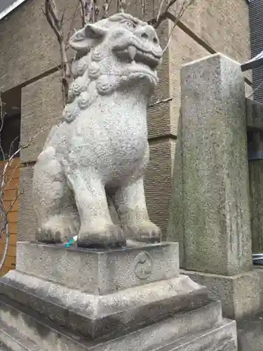小野照崎神社の狛犬