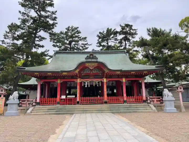 長田神社の本殿・本堂