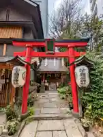 五十稲荷神社(栄寿稲荷神社)の鳥居