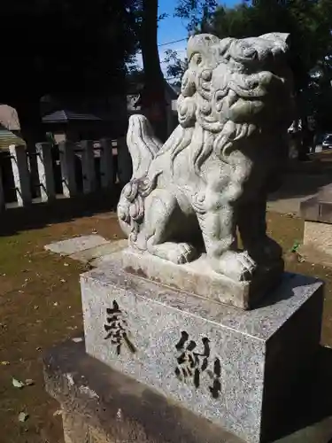 氷川神社の狛犬