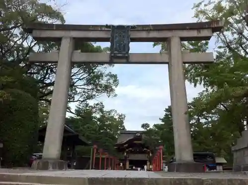 豊国神社の鳥居