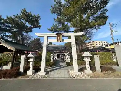 種貸社（住吉大社末社）の鳥居