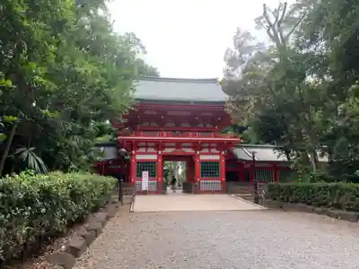 井草八幡宮の山門・神門