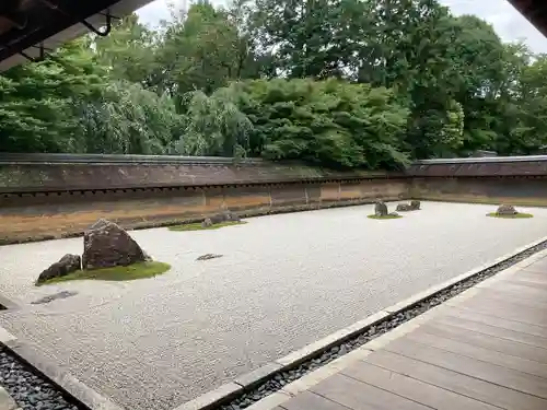 龍安寺の庭園