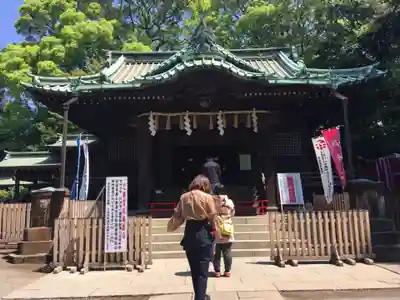 代々木八幡宮の本殿・本堂