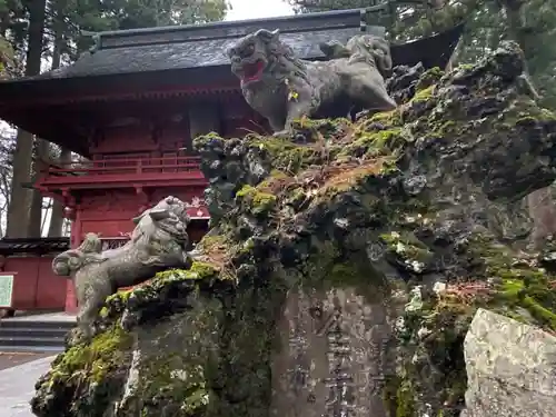 富士山東口本宮 冨士浅間神社の狛犬