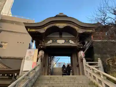 湯島天満宮の山門・神門