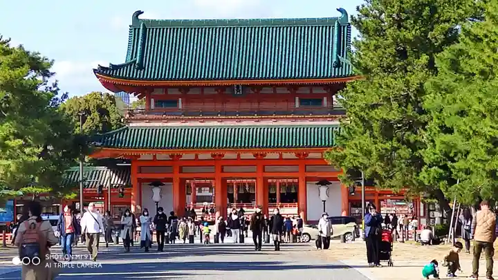 平安神宮の山門・神門