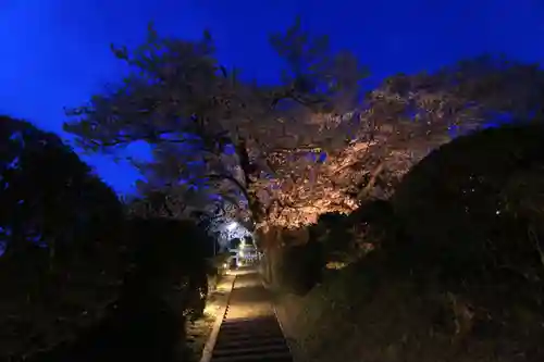 長屋神社の庭園