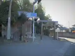 氷神社の鳥居