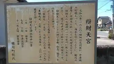 堀川弁財天宮の歴史