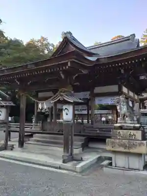 奥石神社の本殿・本堂