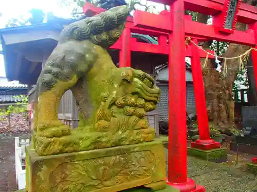 重蔵神社の狛犬