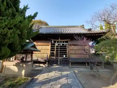 休天神社の本殿・本堂