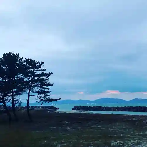 皆生温泉神社の景色