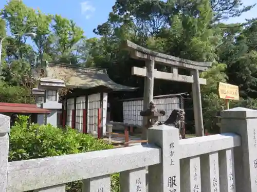 大鳥美波比神社（大鳥大社境内摂社）の鳥居