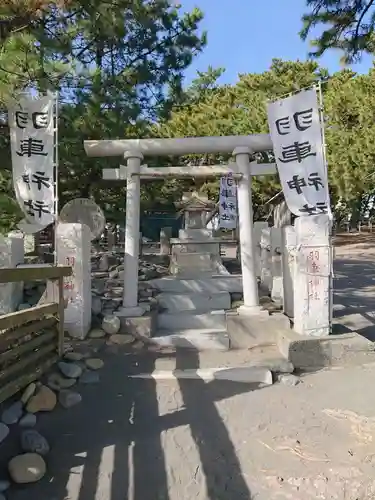 羽車神社の鳥居