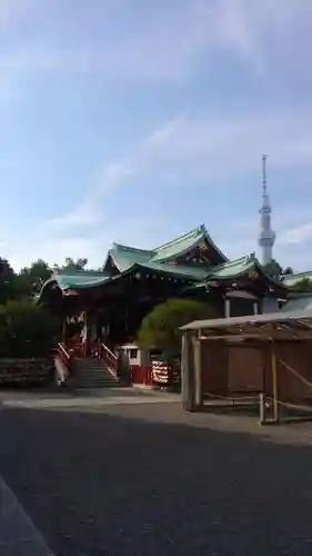 亀戸天神社の本殿・本堂