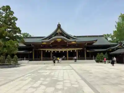 寒川神社の本殿・本堂