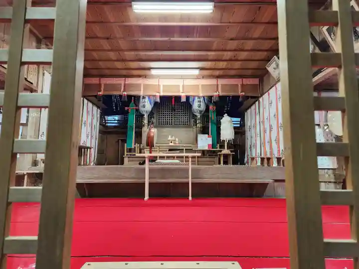 野口神社の本殿・本堂