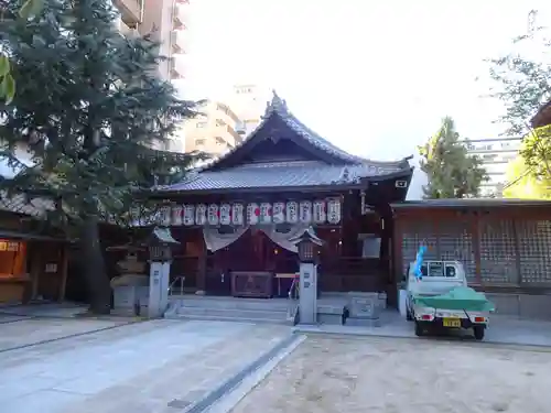 空鞘稲生神社の本殿