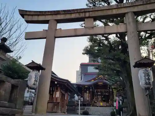 大鳥神社の鳥居