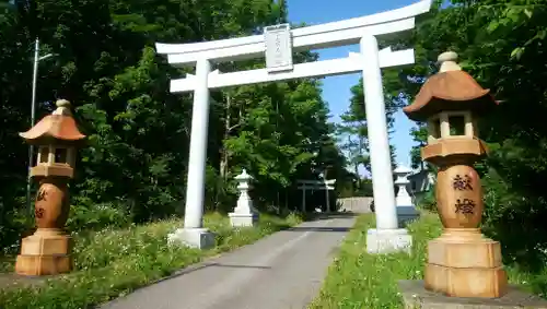 真駒内神社の鳥居