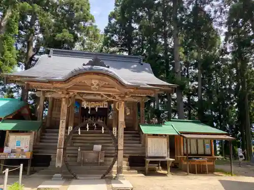 白山神社の本殿