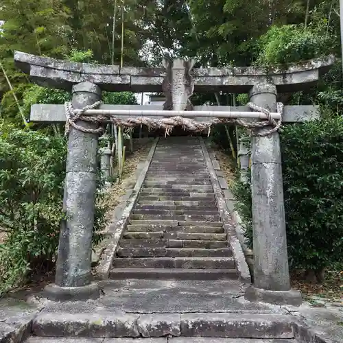 湯江温泉神社の鳥居