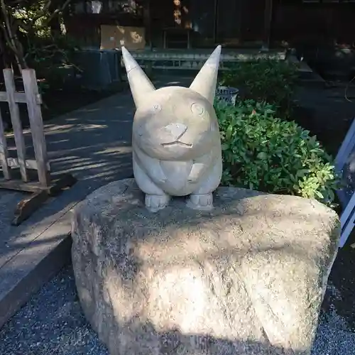 富知六所浅間神社の狛犬