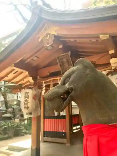 杭全神社の狛犬