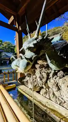 畑子安神社の手水舎