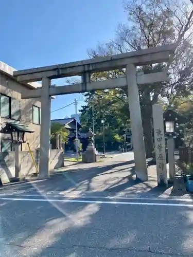 長田菅原神社の鳥居