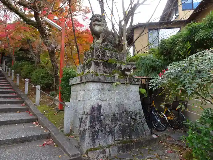 粟田神社の狛犬