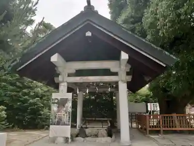 和泉國一之宮　大鳥大社の手水舎