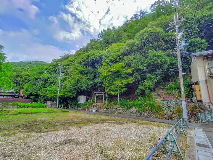神明神社(秋葉神社)の自然