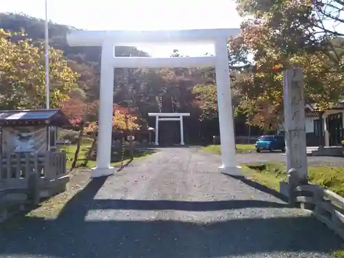 厚岸神社の鳥居