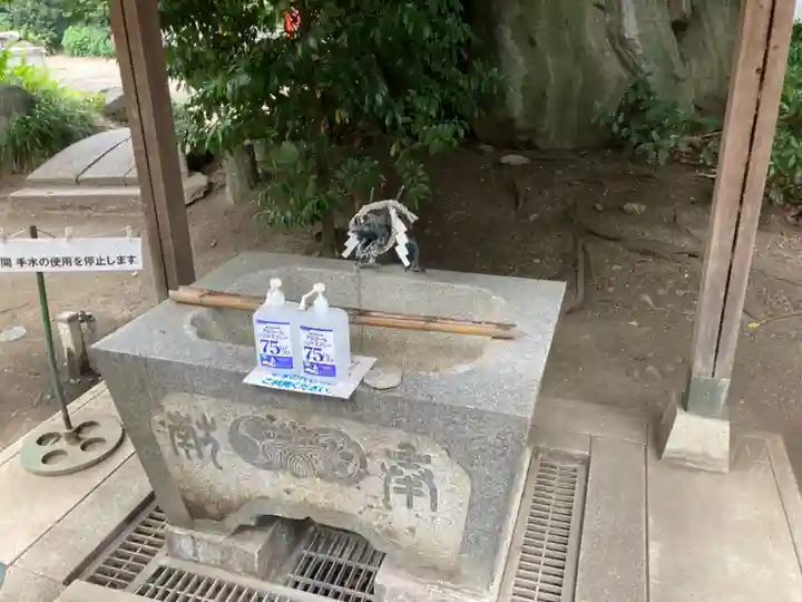 宗像神社の手水舎